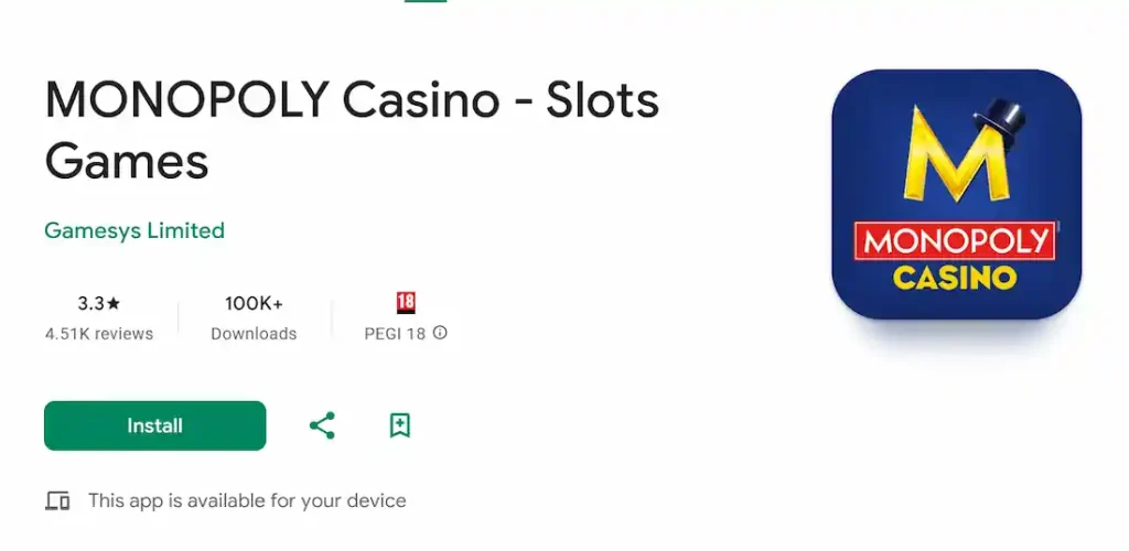 Monopoly casino mobile