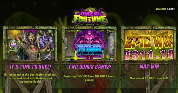 Undead Fortune features
