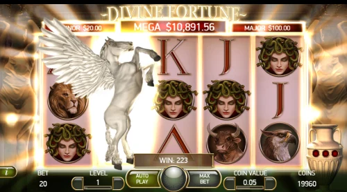 divine fortune slot design